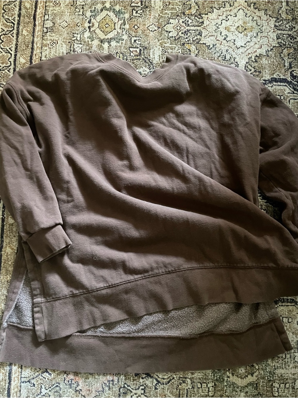 Women’s Brown Crewneck Sweater
